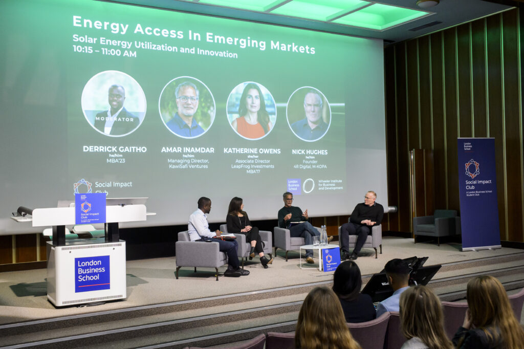 Social Impact Conference Addressing Energy Access in Emerging Markets